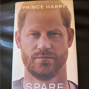 Prince Harry 'Spare' Hardcover Book